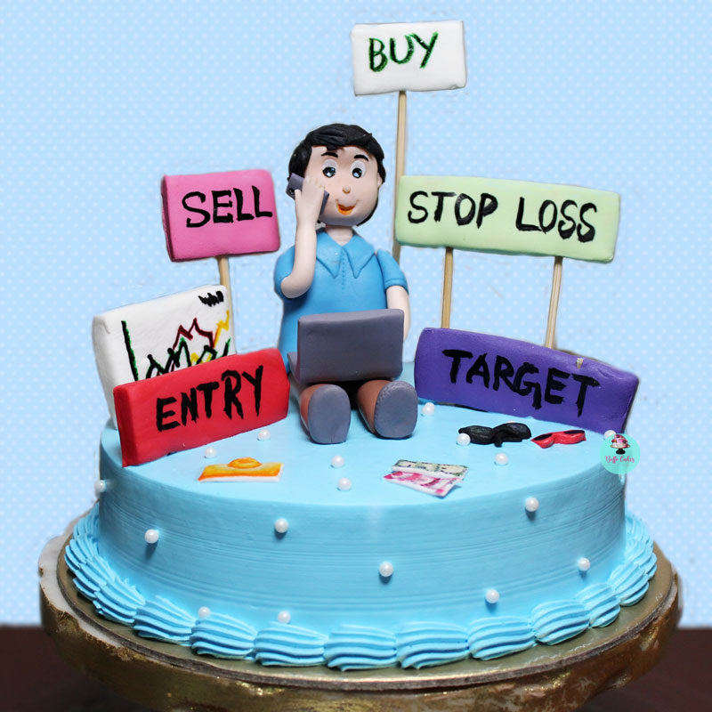 Trading-Theme-Cake